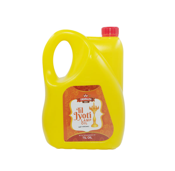 Swarajya India Tiljyoti Pooja Oil in Jasmine Fragrance - 5 Litre