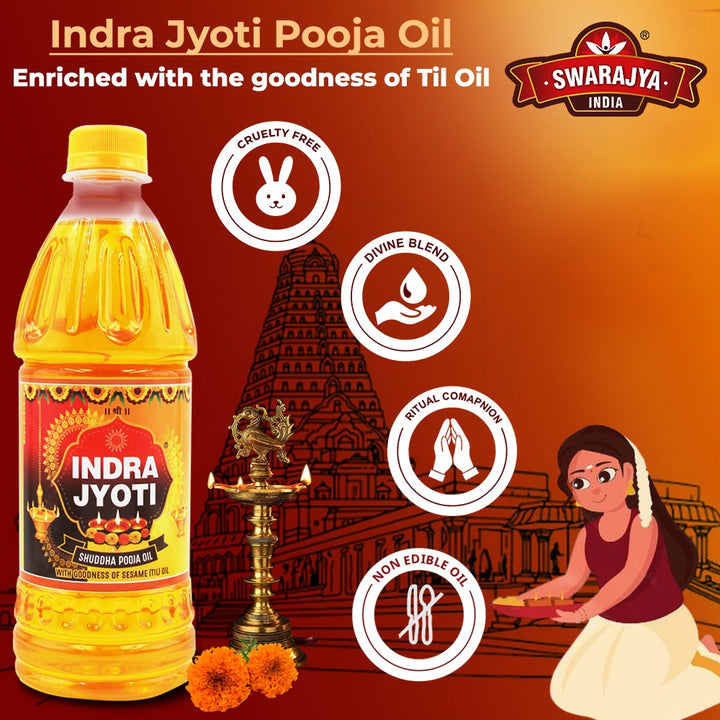 Indra jyoti pooja oil